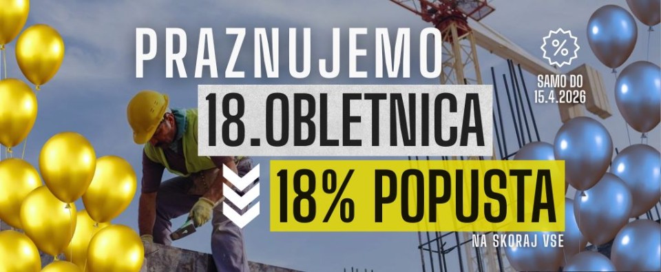 akcijska ponudba 18 let