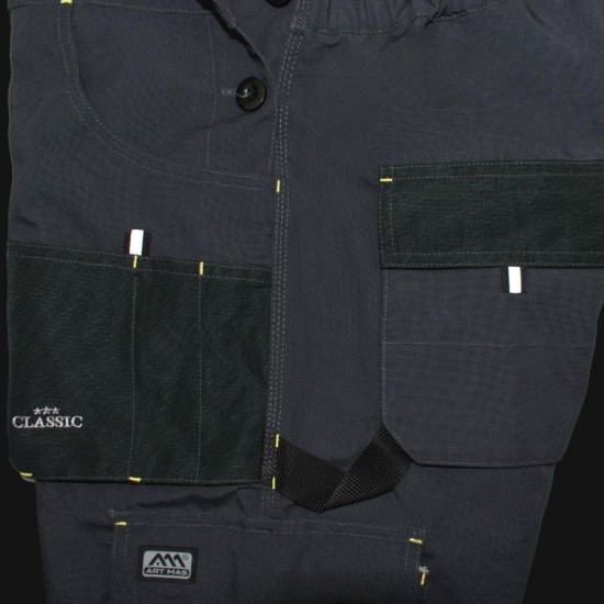 Artmas sive  farmer delovne hlače CLASSIC