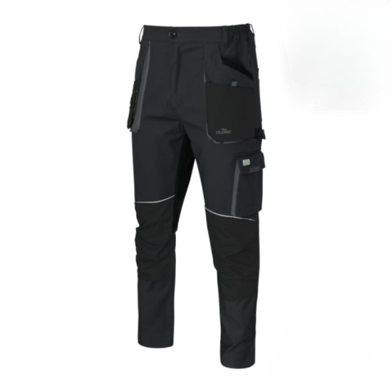 Bombažne delovne hlače CLASSIC 100 slim