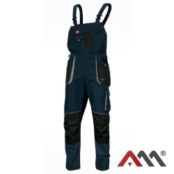 Modre stretch farmer delovne hlače Classic Stretch