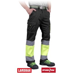 Raztegljive visoko vidne delovne hlače BAX-T Raztegljive visoko vidne delovne hlače BAX-T