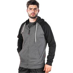 Jopica s kapuco ONIX sivo-črna Jopica s kapuco ONIX sivo-črna