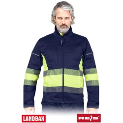 Raztegljiva visoko vidna delovna jakna BAX-J Raztegljiva visoko vidna delovna jakna BAX-J