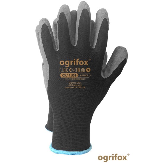 Zaščitne rokavice Latex-ox (Rokavice prevlečene latex)