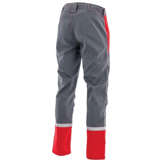 Sara Workwear moške sivo-rdeče zimske zaščitne delovne hlače GROM 5W1 Winter Sara Workwear moške sivo-rdeče zimske zaščitne delovne hlače GROM 5W1 Winter