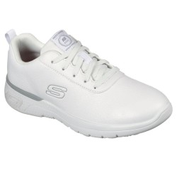 Ženski beli usnjeni delovni čevlji Skechers Marsing Gmina OB Ženski beli usnjeni delovni čevlji Skechers Marsing Gmina OB