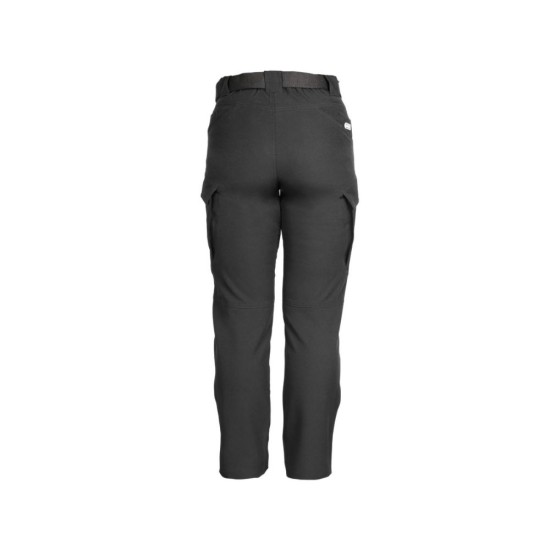 Softshell delovne hlače CARGO BLACK 4-way stretch